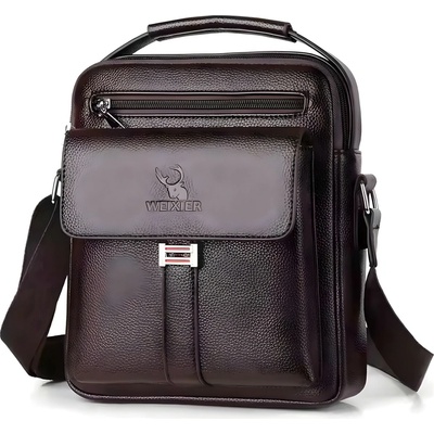 Harahu Crossbody Taška WEIXIER EV-35541 Tmavo Hnedá