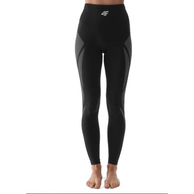4F-SEAMLESS UNDERWEAR-WAW24USEAF159-20S-DEEP BLACK Černá 24/25 – Zboží Dáma