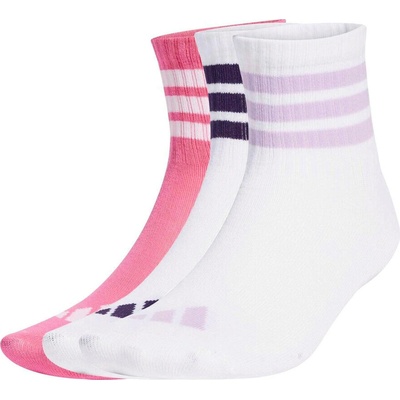 adidas detske ponožky Ribbed Socks White 3 Pack