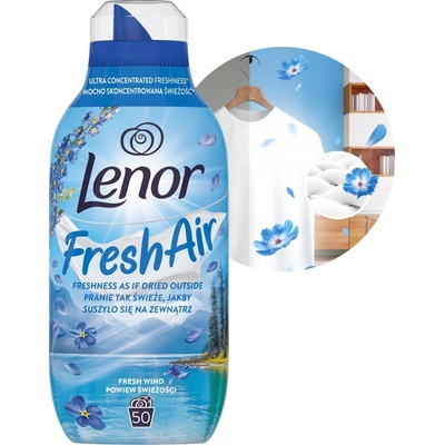 Lenor aviváž Fresh Air Fresh Wind 700 ml 50 PD