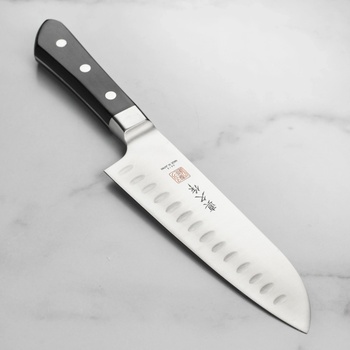 MAC Професионален Кухненски нож на готвача Mac Santoku Professional 17см Произведен в Япония (MSK-65)
