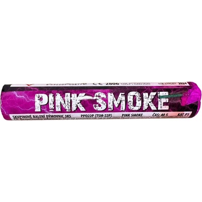 Dýmovnice PINK SMOKE 1 ks