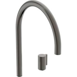 Ideal Standard Solos - Смесител за умивалник, монтаж с 2 отвора, EcoFlow, Magnetic Grey A7830A5 (A7830A5)