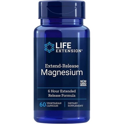 Life Extension Extend-Release Magnesium, 250 mg, 60 веге капсули, Life Extension
