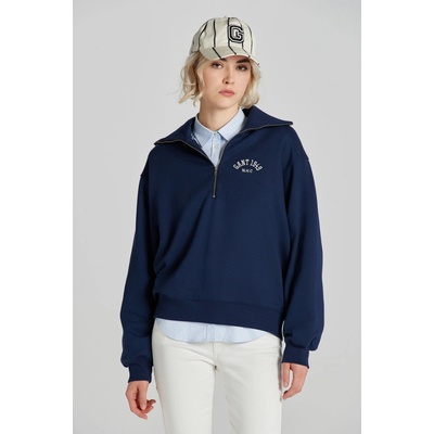 Gant Arch Half Zip Sweat modrá