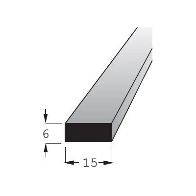 Hranolek 15x6mm, délka 100cm
