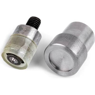 Piston na druky s vrutem Ø15 mm nikl 1 sada
