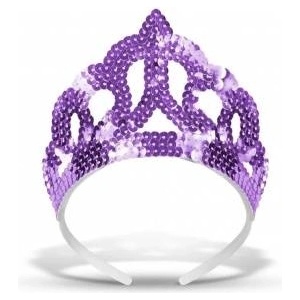 Arpex Purple sequin tiara