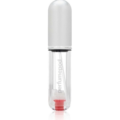 Pure Essentials plniteľný flakón 5 ml strieborný