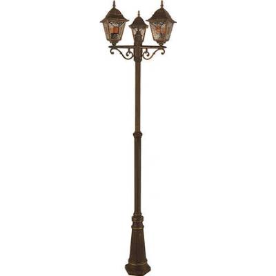 BE LIGHT! ТРОЕН ФЕНЕР 200cm ЗЛАТНА ПАТИНА3xЕ27 belight (3800231890350)