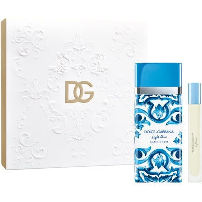 Dolce&Gabbana Light Blue Capri In Love Gift Set подаръчен комплект за жени woman