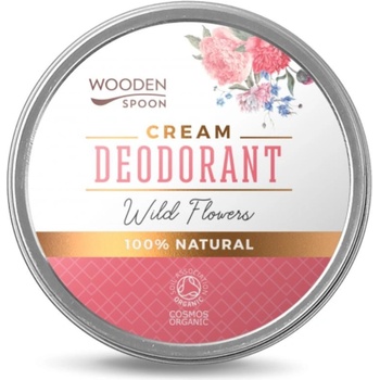 WoodenSpoon Wild flowers prírodný krémový dezodorant 60 ml