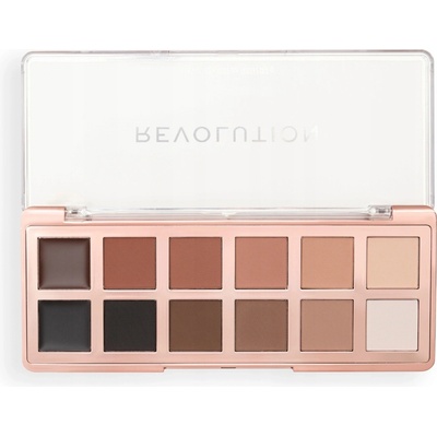 Revolution paletka 12 matných krémových stínů The Master Icon Matte Nudes – Sleviste.cz