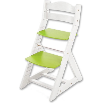 Hajdalánek Rostoucí židle Maja opěrka do kulata bílá / zelená