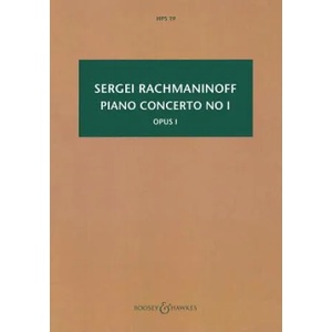 Piano Concerto No. 1, Op. 1 | Sergei Rachmaninoff (ISBN: 9780851627304)