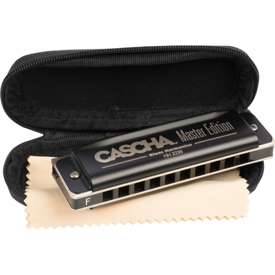 Cascha Master Edition Blues Harmonica F