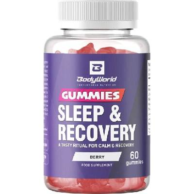 BodyWorld Sleep & Recovery Gummies 60 cukríkov, berry