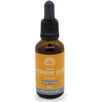 Image 1 of Mattisson Healthstyle Vegan Vitamin D3 & K - 10mcg/150mcg [25 мл]