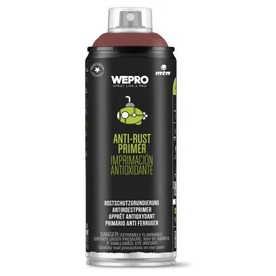 WEPRO Základný náter proti korózii 400 ml červená