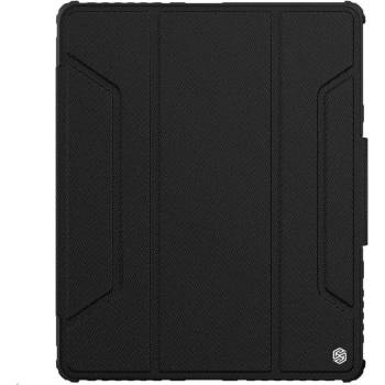 Nillkin Bumper PRO Protective Stand Case - удароустойчив хибриден кейс за iPad Pro 12.9 M1 (2021), iPad Pro 12.9 (2020) (черен)