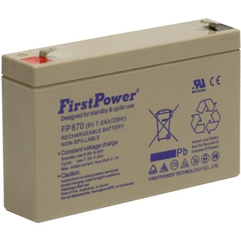 Eaton First Power FP670 7 Ah 6V (FP670)
