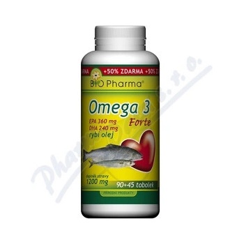 Bio Pharma Omega 3 Forte 1200 mg 90+45 tabliet