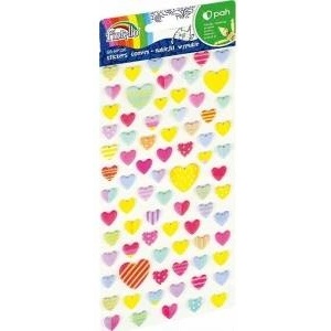 Fiorello Convex color heart stickers GR-NP150 FIORELLO