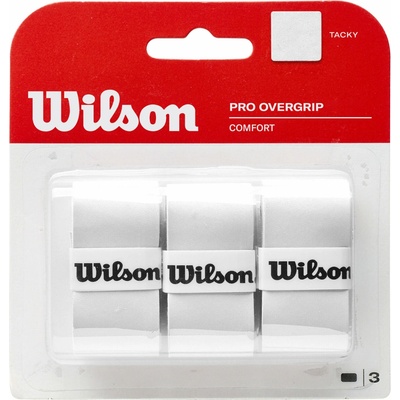Wilson Pro overgrip 3 ks bílá – Hledejceny.cz
