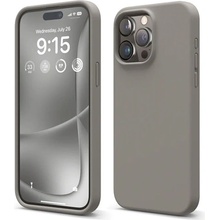 Elago Silicone Case iPhone 15 Pro Max - Medium Gray