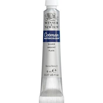 Winsor & Newton Cotman akvarelová farba 8 ml silver