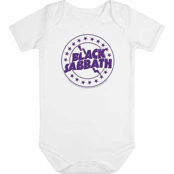 METAL-KIDS Детско боди Black Sabbath - Emblem - white/purple - Metal-Kids - 809.30. 7.91