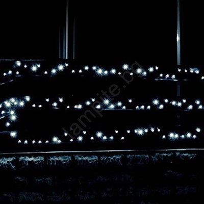 FK technics LED Екстериорна светещ верижка 70m 1000xLED/230V студено бяла IP44 (FK0145)