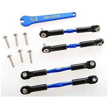 Traxxas биела 39/49mm алуминиева синя (2+2)