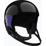 Salomon Детска скиорска каска Salomon Equipe Fis + Chinguard Jr black/flames