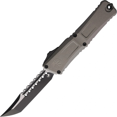 Microtech COMBAT TROODON GEN III HELLHOUND BLACK STANDARD NATURAL CLEAR SIGNATURE SERIES 1219-1NCS