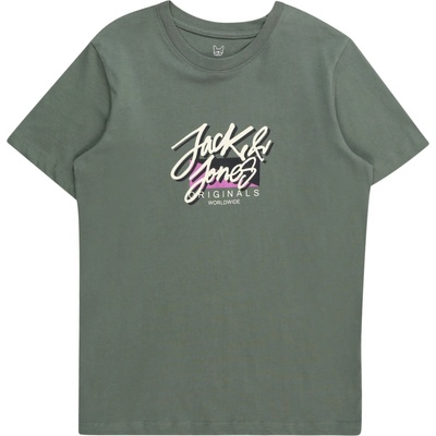 JACK & JONES Тениска 'TAMPA' зелено, размер 140