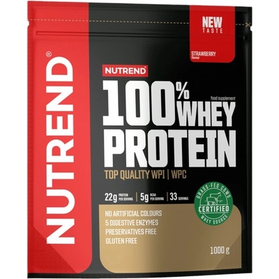 Nutrend 100% Whey Protein [1000 грама] Ягода