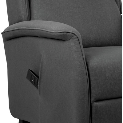 Autronic TV-1192 GREY2 látka šedé elektrické polohování 2 motory