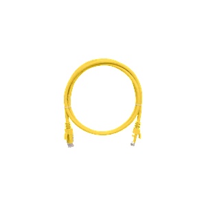 NIKOMAX Patch кабел UTP, CAT6, PVC, 20 м, жълт NMC-PC4UE55B-200-YL (NMC-PC4UE55B-200-YL)
