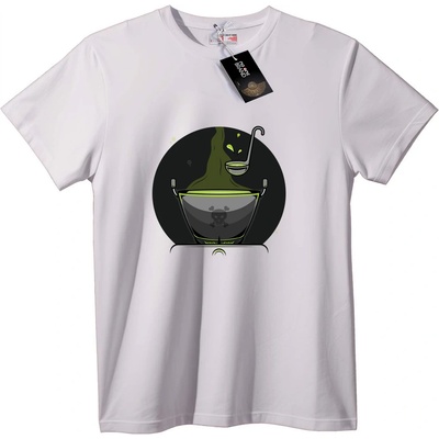 NOONEBRAND Тениска Котел за Хелоуин - 3XL, White