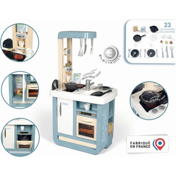 Smoby elektronická kuchynka Bon Appetit modrá