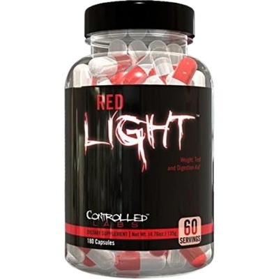 CONTROLLED LABS Red Light | Thermogenic Weight, Test & Digestive Aid [180 капсули]