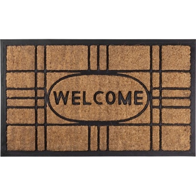 MagicHome RBC 196 Welcome guma/kokos hnedá 45x75 cm
