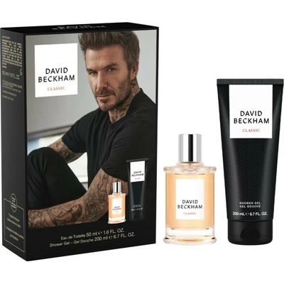 David Beckham Classic David Beckham Classic EDT 50 ml + sprchový gél 200 ml kozmetická sada