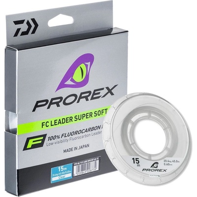 Daiwa Prorex Fluorocarbon clear 50 m 0,3 mm 6,8 kg