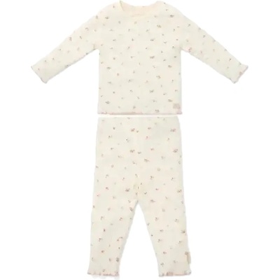Little Dutch Бебешка пижама от две части Little Dutch Fairy Blossom - 62-68 cm, 2-6 м, White (CL24296017)