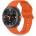 Tech-Protect Силиконова каишка за Samsung Galaxy Watch 8 / Classic (40 / 44 / 46 mm) от Tech-Protect Silicone - Sunburst Orange (5906302331130)