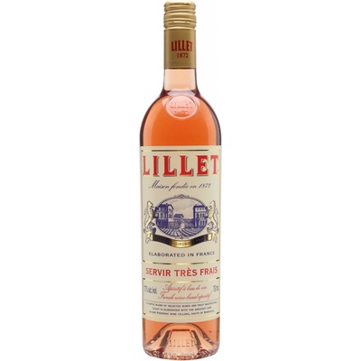 Lillet Rosé 17% 0,75 l (čistá fľaša)