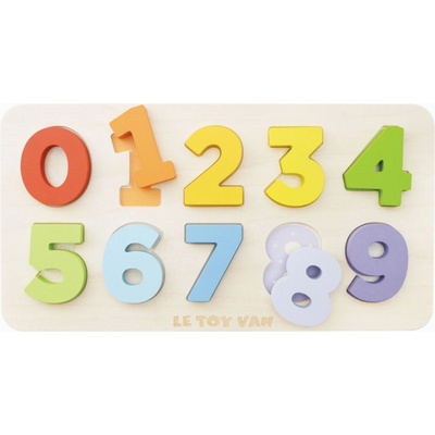 Le Toy Van Petilou Vkládací puzzle s čísly