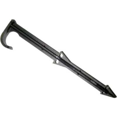 Klinec - tvar "J" - na prichytenie kvapkovej závlahy 160 mm